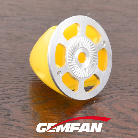 Gemfan Aluminum Base Plastic Spinner 38mm 45mm 51mm 57mm 63mm 70mm 75mm for airplane 2 Blade Propeller cover ► Photo 1/6