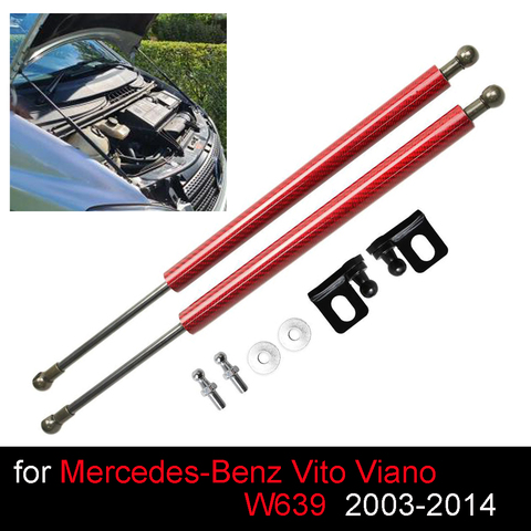 For Mercedes-Benz Vito Viano W639 2003-2014 for benz V-Class  Front Hood modify Gas Spring Lift Supports Struts Shocks ► Photo 1/6