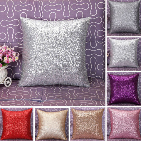 40x40 Glitter Sequins dust-proof Sofa Pillow Home Decor Fashion Europe Home Textile ► Photo 1/6