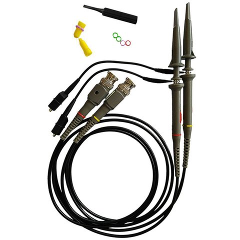 1Set P6100 Oscilloscope Probe DC-100MHz Scope Clip Probe 100MHz Wholesale ► Photo 1/6