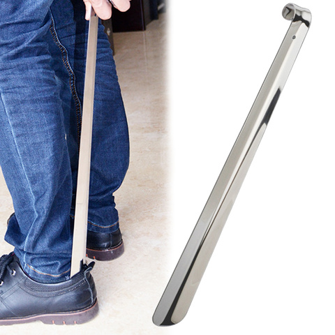 High Heel Pull Long Handle Shoes Lifter Home Supply Spoon Stainless Steel Shoehorn Tool Professional Wearing Durable Universal ► Photo 1/6