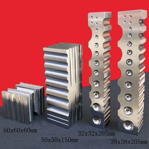 Stainless Steel channelDapping Block Square Metal Forming Cavities Grooves Square Dapping Block ► Photo 1/1