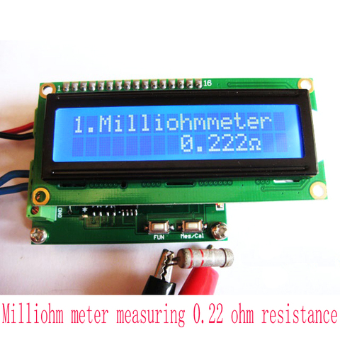 HR390 Milliohmmeter Low resistance tester Ohmmeter ► Photo 1/2