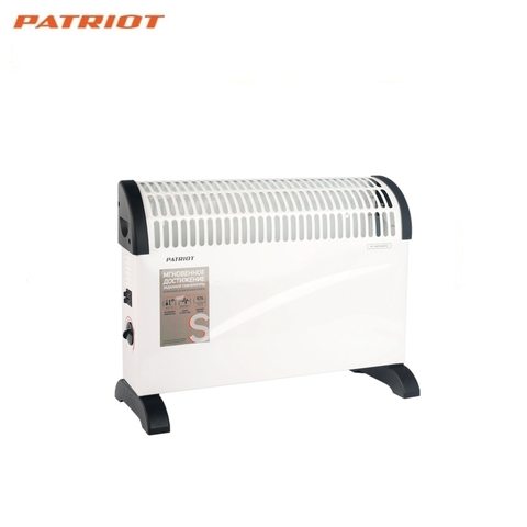 Convector electric Patriot PT-C 20 ST convector heater heating appliance thermal equipment monolithic heating element ► Photo 1/5