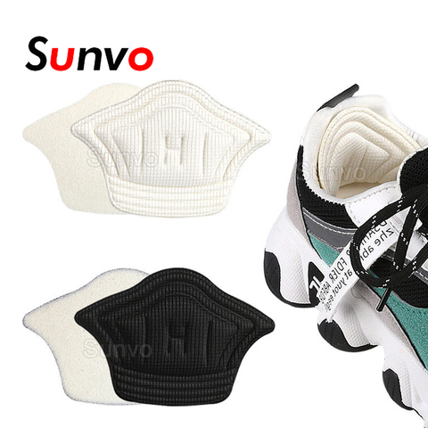Sunvo Women Insoles for Sport Running Shoes Adjust Size Heel Liner Grips Protector Sticker Pain Relief Patch Foot Care Inserts ► Photo 1/6