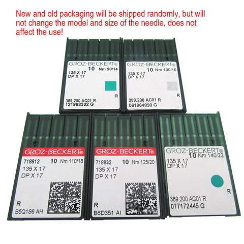 50PCS Groz-Beckert 135X17 DPX17 SY3355 FOR Industrial Walking Foot Machine Needles ► Photo 1/3