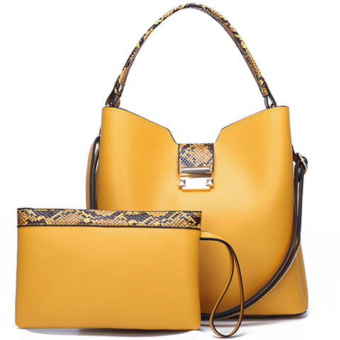 Women Fashion Handbags Clutches High Quality Leather Hand Bag Sets Large Shoulder Bag Women Crossbody Messenger Bags Sac A Main ► Photo 1/6
