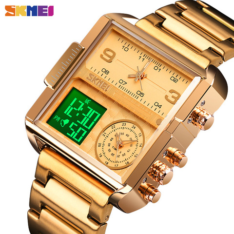 SKMEI Sports Watch Men Top Luxury Brand Waterproof Wristwatch Men Quartz Analog Digital Watches Relogio Masculino 1584 ► Photo 1/6