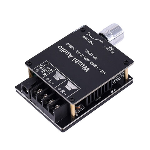 Bluetooth 5.0 2*100W Digital Audio Power Amp HiFi Stereo Dual Channel Class D Amplifier Board For Speakers 50W~300W ► Photo 1/6