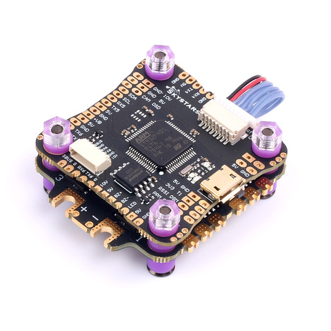 New/Skystars F4 F405 Flight Controller OSD 45A Blheli_S 3-6S 4 In 1 Brushless ESC Stack 30.5x30.5mm  FPV Racing Drone Quadcopter ► Photo 1/1