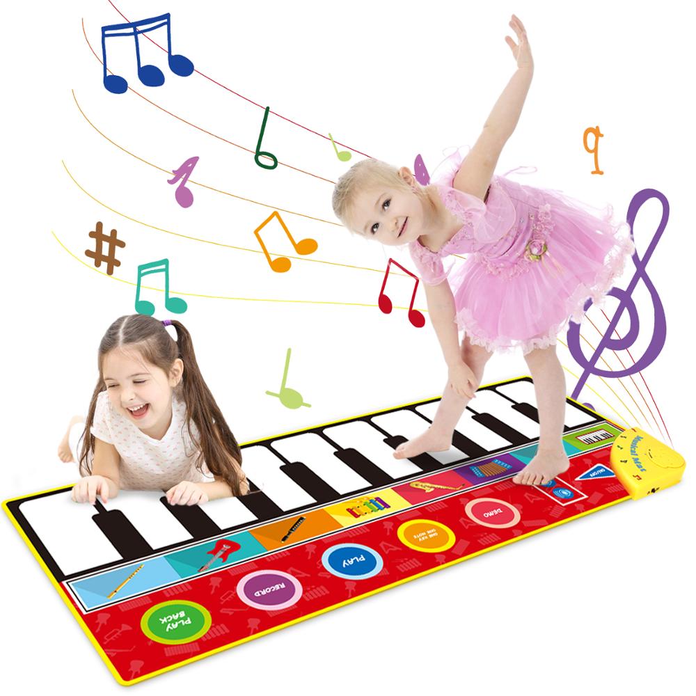 Mat Piano Musical Play Toys Baby Educational Kids Music Keyboard HUGE NEW! 