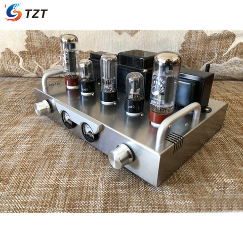 TZT 6N9P EL34 Spartan X1 Tube Amplifier 6.5W+6.5W Power Amplifier with 5.0 Bluetooth ► Photo 1/2
