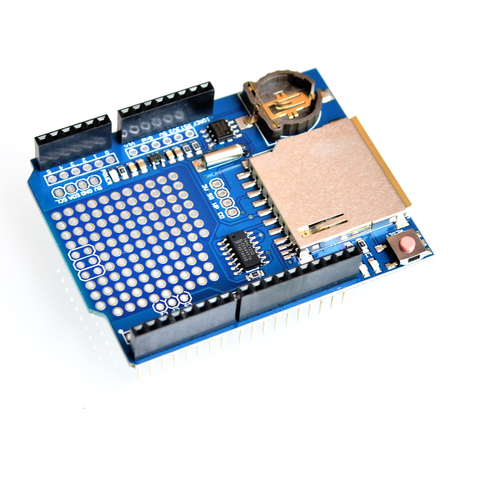 New Data Module Logging Shield SD Card Data Recorder Shield V1.0 For Arduino UNO SD Card Hot ► Photo 1/1