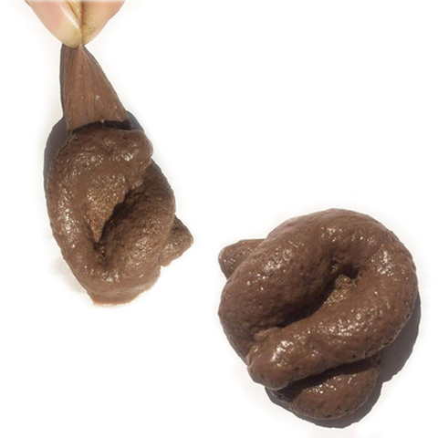 Realistic Shit Gift Funny Toys Fake Poop Piece of Shit Prank Antistress Gadget Squish Toys Joke Tricky Toys Turd Mischief ► Photo 1/5
