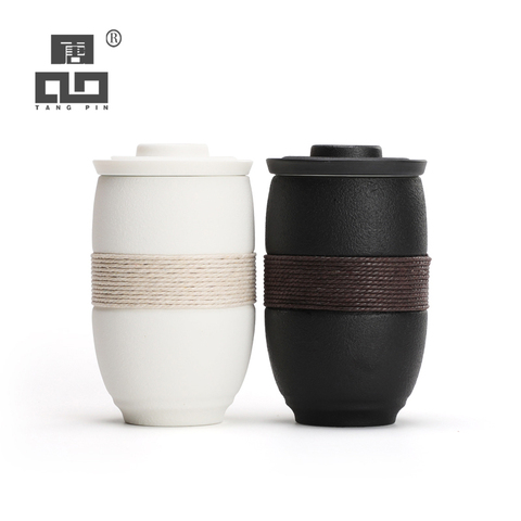 TANGPIN ceramic tea mugs with filters Coffee Teacup 280ml ► Photo 1/6