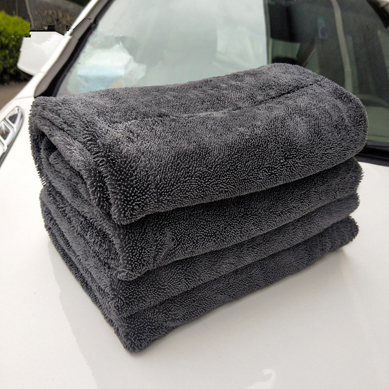 Details about   Car Cleaning Towel 1200GSM Car Detailing 40*40cm 60*90cm Microfiber Drying Towel 