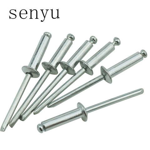 luhuichang M3.2 Aluminum Mushroom Screw Pulling Rivets Break Mandrel Blind Nail Pop Rivet self-plugging rivet Furniture ► Photo 1/6