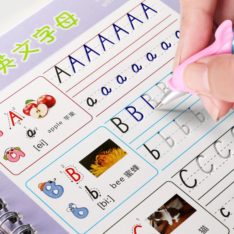 English Copybook For Calligraphy Books For Kids Word Children's 