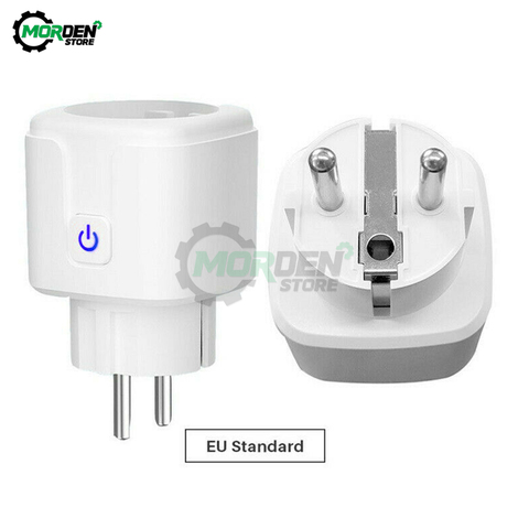 16A EU Smart WiFi Power Plug with Power Monitor Smart Home Wifi Wireless Wall Socket Outlet for Alexa Google Home App control ► Photo 1/6