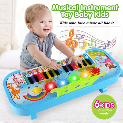 Baby Kids Musical Educational Animal Farm Piano Developmental