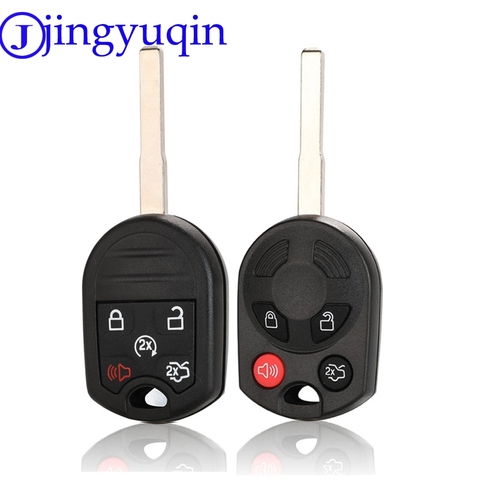 jingyuqin Remote 4B Car Key Shell Case Cover For Ford Escape Focus C-Max Transit HU101 Blade ► Photo 1/6