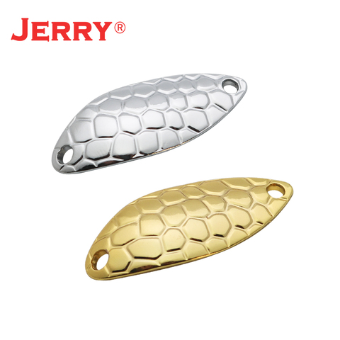 Jerry unpainted fishing spoons blank body metal lures Armor lake area trout pike brass blinkers spinner pesca ► Photo 1/6