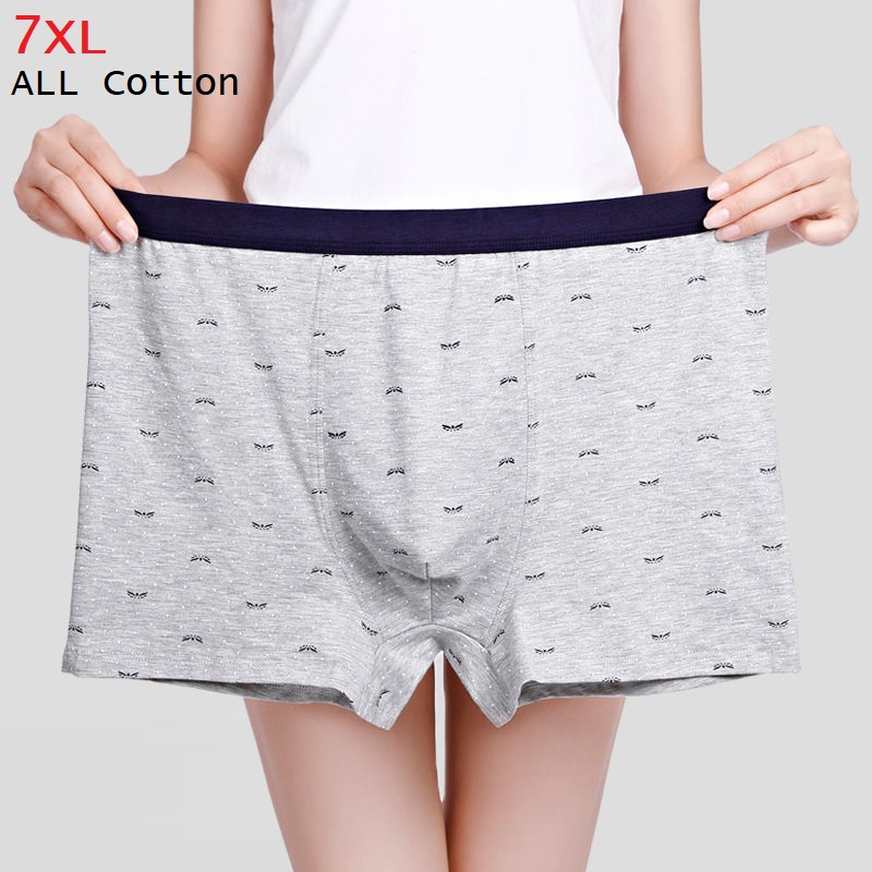 4pcs/Lot All cotton Sexy Youth Boxer Men'S Underwear Man Boxer Mesh  Breathable Bamboo Ventilate Shorts Four shorts Size 7XL - Price history &  Review, AliExpress Seller - Balplein Man Store