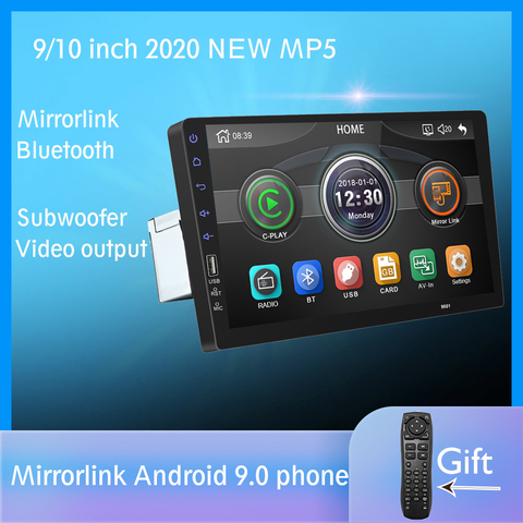 9 Touch Mirrorlink Android phone Radio MP5 Player Bluetooth USB Rear View  Camera car radio 1Din Autoradio No Android - Price history & Review, AliExpress Seller - THREECAR Official Store