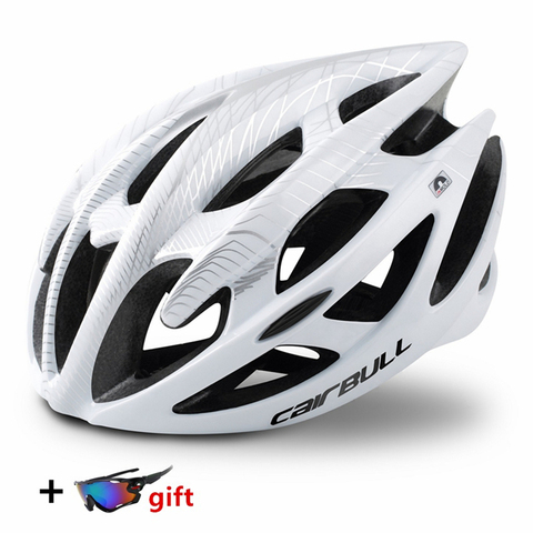 HOT Bicycle Cycling Helmet Superlight 21 Vents Ultra-light Breathable MTB Road Bicycle Safety Helmet casco ciclismo L/M ► Photo 1/6