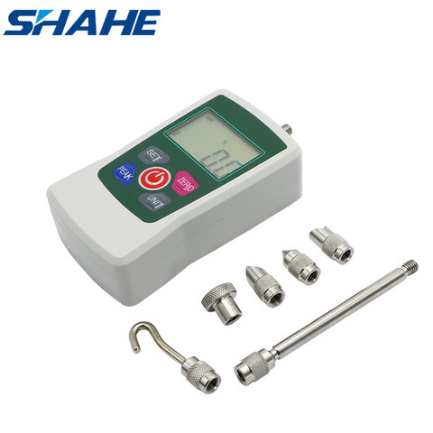 shahe New Digital Push Pull Force Gauge Portable Dynamometer Gauge High Precision Pull Pressure Gauge Portable Pull Tester ► Photo 1/6