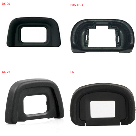 Quality Rubber Eye Cup Eyepiece Eyecup for Nikon For Canon For Olympus SLR Came DK-23 DK-20 DK-25 EB EG EP-10 FDA-EP10 FDA-EP11 ► Photo 1/2