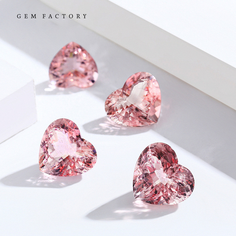 Natural Sri Lanka Reddish Sapphire AAA Gemstone Corundum Bart Parade Morganite Pink Stone DIY Jewelry ► Photo 1/6