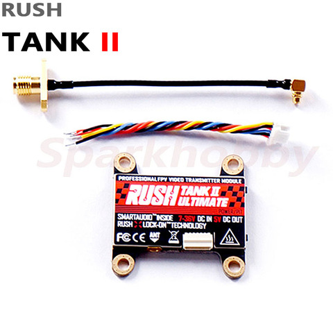 NEW RUSH TANK II 5.8G Ultimate VTX PIT/25-800mW Switchable 2-8S 48CH Raceband Upgrated Transmitterfor RC FPV Racing Freestyle ► Photo 1/6