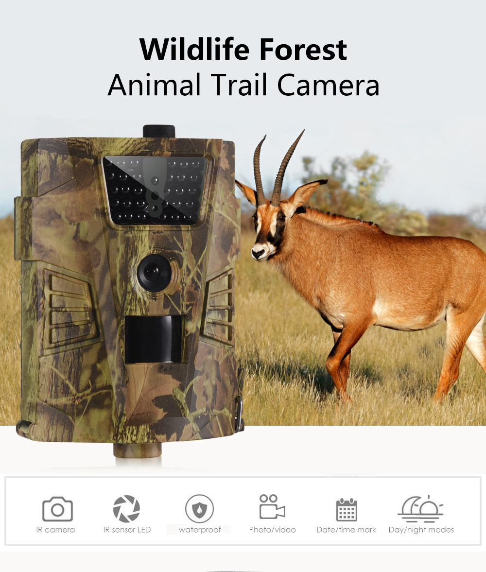 Trail Hunting 12MP 1080P Camera Wild Surveillance HT001B Night Version Scouting 
