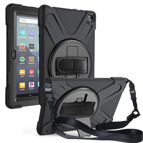 360 Degree Rotatable with Kickstand Cover for Lenovo Tab M8 TB-8505F TB-8505X 8.0 Inch Tablet Case Hand Strap & Shoulder Strap ► Photo 1/6