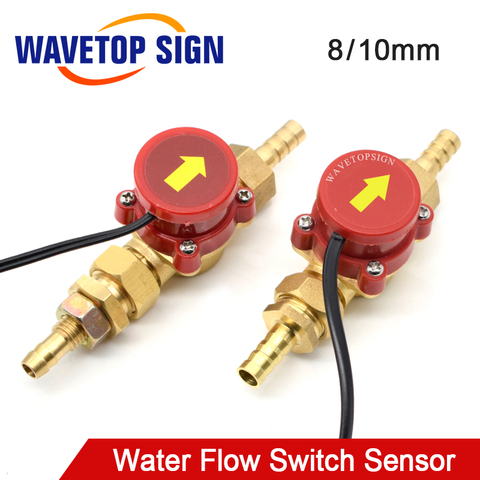 Water Flow Sensor Switch Sensor A B Pressure Controller Automatic Circulation Pump Thread Connector Protect CO2 Laser Tube ► Photo 1/6