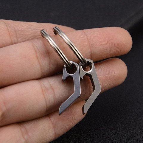 EDC Mini Gear Lightweight Bottle Beer Opener Keyring Pocket Tool Utility Gadget Outdoor Camp Hike ► Photo 1/6