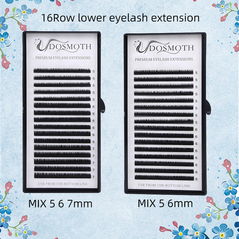 lower lashes mix 5 6 7 Length eyelash extension Beauty eyelash soft Beauty tools ► Photo 1/6