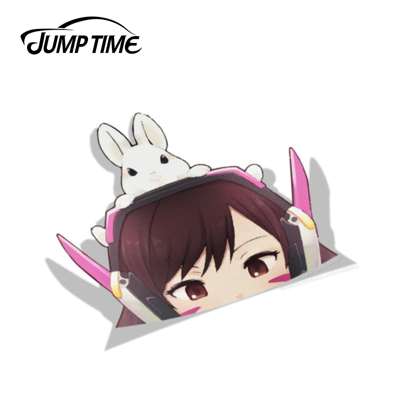 Jump Time 13cm x   Peek Anime Decal Kawii Girl Funny Car Stickers  Vinyl Decor Car Window Bumper Car Accessories - Price history & Review |  AliExpress Seller - JumpTime L8
