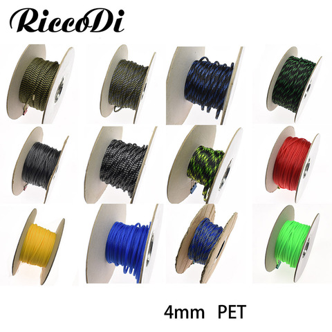 3M 4mm Wide TIGHT Braided PET Expandable Sleeving Cable Wire Sheath Black/Red/Orange/Yellow/Green/Blue Radom Colors ► Photo 1/6