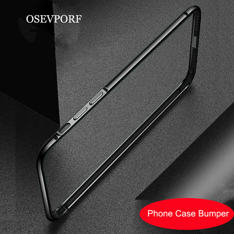 For iPhone X Case Bumper Luxury Aluminum Metal Frame Capinhas For iPhone XS X XR 8 7 6 S Plus XSMAX Coque Capa Phone Accessories ► Photo 1/6