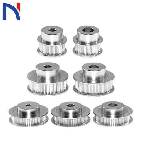 GT2 Timing Pulley 30 36 40 60 Tooth Wheel Bore 5mm 8mm Aluminum Gear Teeth Width 6mm 2GT 3D Printer Parts GT2 Timing Pulleys ► Photo 1/6
