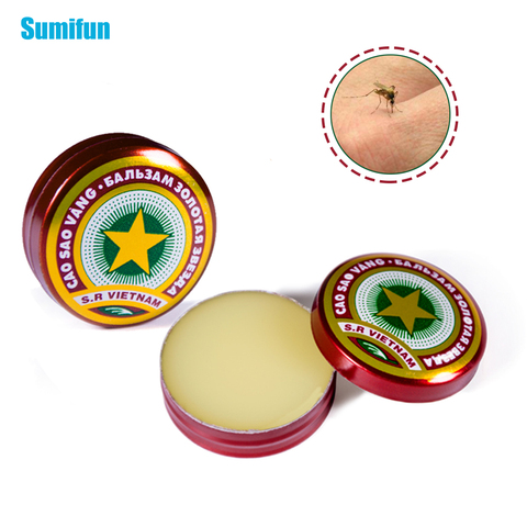 1/2/4/6/8Pcs Vietnam Gold Tower Ointment Cold Headache Stomachache Dizziness Heat Stroke Insect Stings Herbal Oil ► Photo 1/6