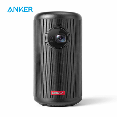 Nebula Capsule II Smart Mini Projector, by Anker, Palm-Sized 200 ANSI Lumen 720p HD Portable Projector Pocket Cinema with Wi-Fi ► Photo 1/6