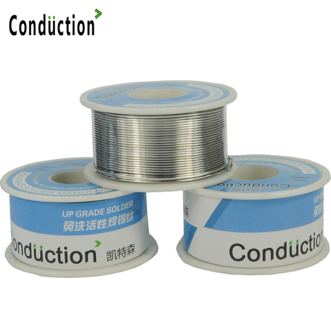 Solder Wire 0.3/0.5/0.8/1.0MM FLUX 2.0% 63FT Tin Lead Tin Wire Melt Rosin Core Solder Welding line sn63/pb37 Soldering Wire Roll ► Photo 1/6