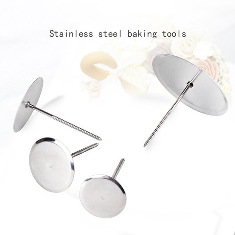 Baking Piping Stands Tools DIY Needle Stick Ice Cream Cake Decorating Tools  Cake Flower Nails Stainless Steel Piping Nail - Price history & Review |  AliExpress Seller - Shop4808004 Store 
