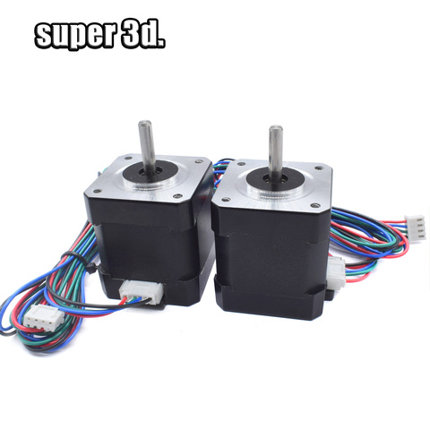 1pcs Nema17 Height 48mm Stepper Motor 4 leads bipolar  42*42*48mm for 3D printer CNC ► Photo 1/3