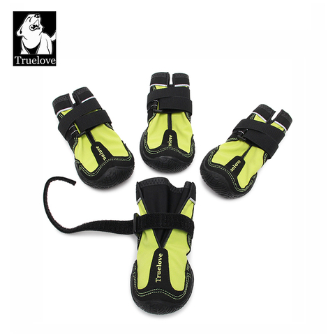 Truelove Pet Shoes Boots Waterproof for Dogs with Reflective Rugged Anti-Slip Sole 4PCS TLS4861 ► Photo 1/6