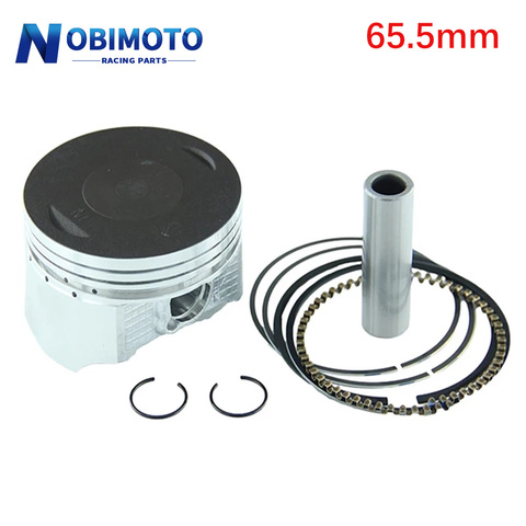 65.5mm Piston 15mm Pin Ring Set Fit for Zongshen Loncin 250cc CB250 Engine ATV Quad Bike Motorcycle 2HH-115 ► Photo 1/6