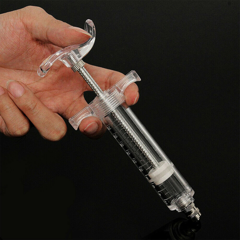 20ML Veterinary Plastic Steel Syringe Fine Syringe Syringe Feeder Tools Feeding Accessories ► Photo 1/6